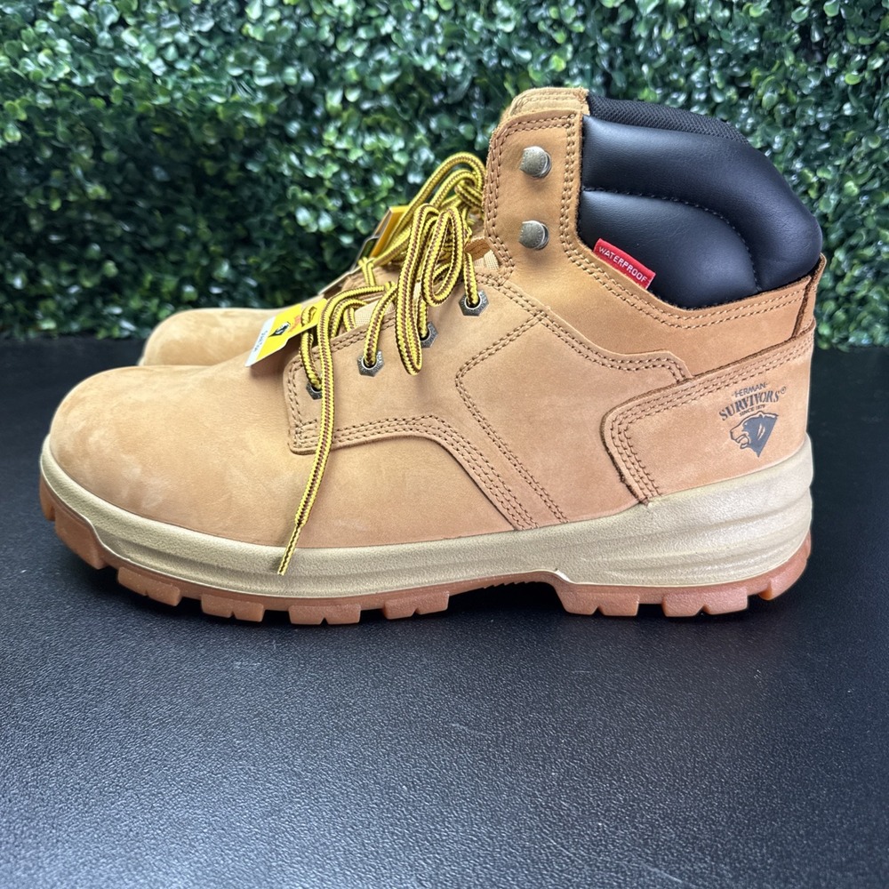 Herman Survivors Boulder Boots Men's Size 13 W Waterproof 6" Steel Toe Work New